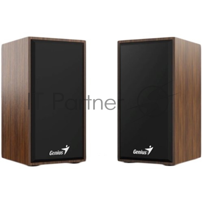 Колонки Genius SP-HF180, 2.0, 2 x 3W, USB-power, Wood