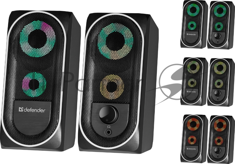 Акустическая система 2.0 SOLAR 2 65402 DEFENDER