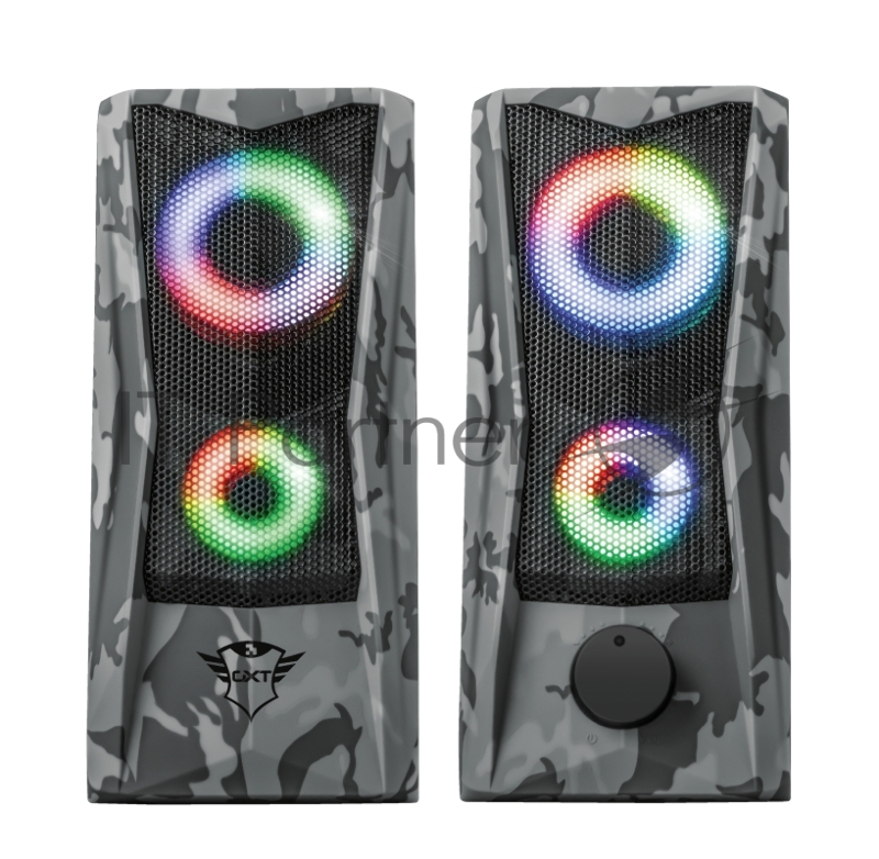 Акустическая система 2.0 с подсветкой Trust GXT 606 JAVV (арт. 23379)