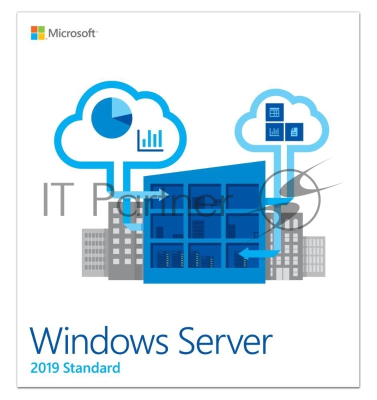 ПО Microsoft Windows Server 2019 Std 5 Clt 64 bit Eng BOX (P73-07680)