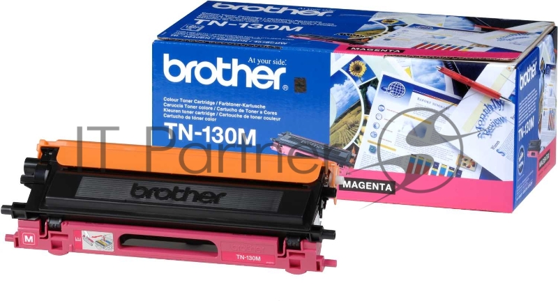 Тонер Картридж Brother TN130M пурпурный для Brother HL-4040CN/4050CDN/DCP-9040CN/M FC-9440CN (1500стр.)