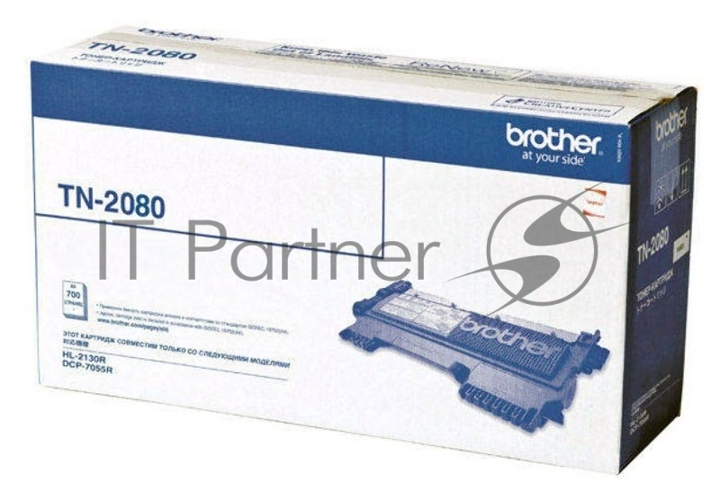 Тонер-картридж Brother TN-2080 черный {HL2130/DCP7055, (700 стр.)}