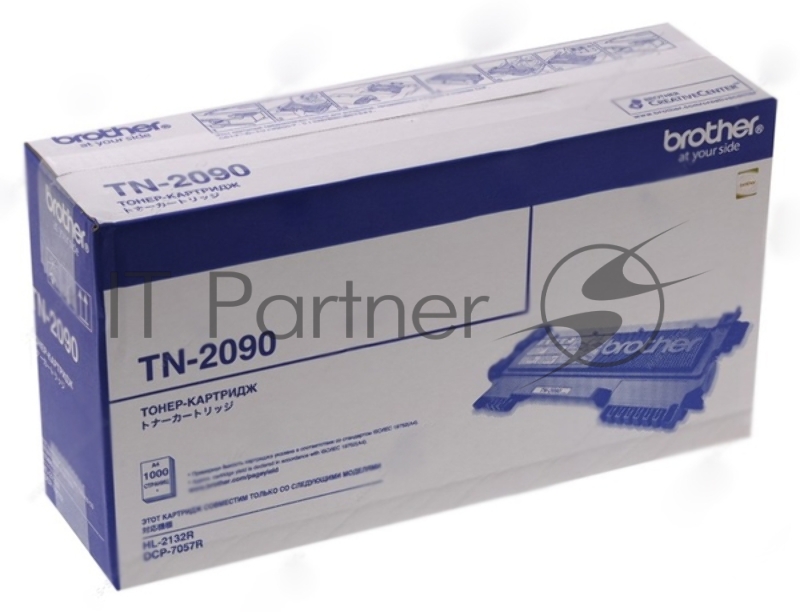 Тонер-картридж Brother TN-2090 черный {HL2132/DCP7057, (1000 стр.)}