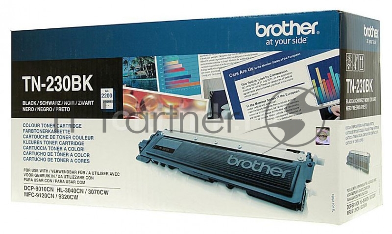 Тонер-картридж Brother TN-230BK Картридж {HL-3040CN/DCP-9010CN/MFC-9120 (2200стр.)}