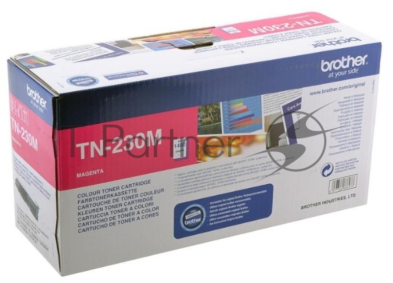 Тонер-картридж Brother TN-230M, Magenta, 1400стр., для HL-3040CN/DCP-9010CN/MFC-9120CN