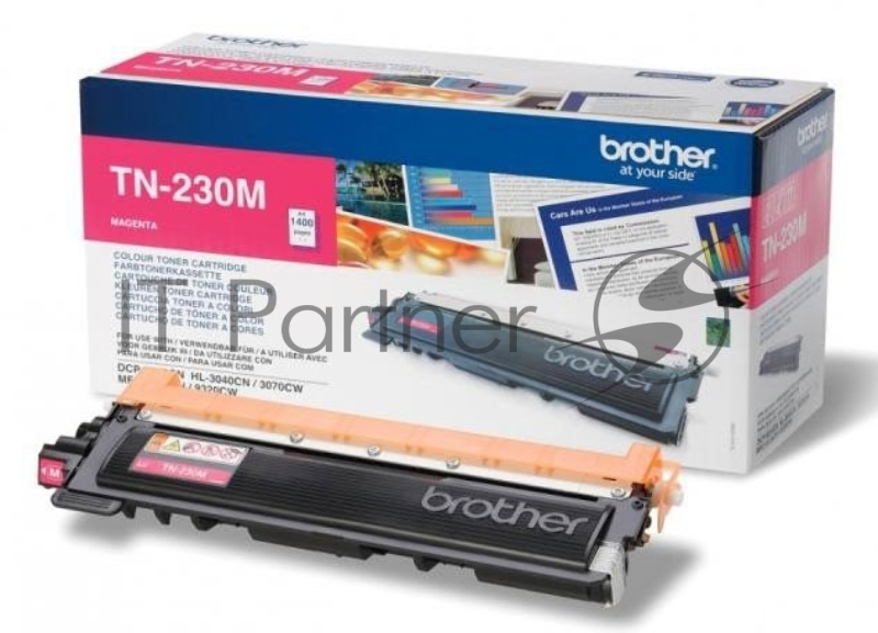 Тонер-картридж Brother TN-230M, Magenta, 1400стр., для HL-3040CN/DCP-9010CN/MFC-9120CN