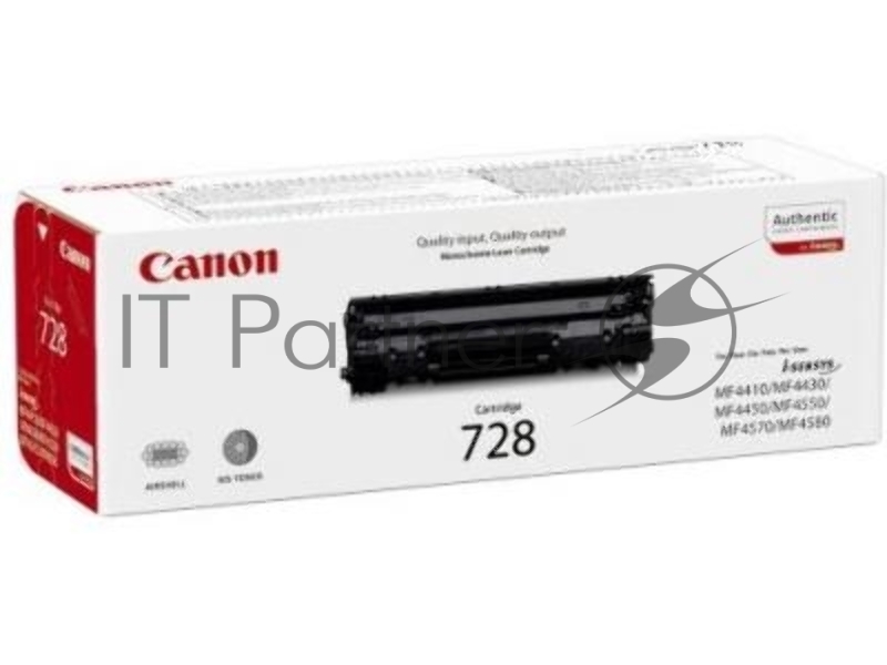 Тонер-картридж 728 для MF4580dn/4570dn/4550dn/4450/44 ресурс-2 100 копий