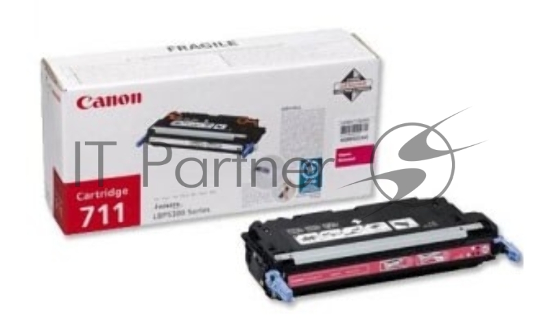 Тонер-картридж Canon 711M (1658B002) пурпурный, 6000 стр., для LBP5300/5360