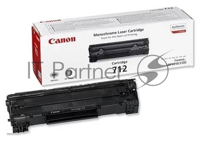 Тонер-картридж Canon Cartridge 712 (1870B002/1870A002), черный, 1500 стр., для LBP-3010/3100