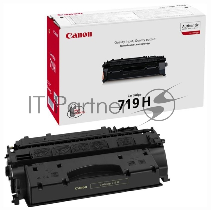 Тонер-картридж Canon Cartridge 719H (3480B002) черный, 6400 стр., для i-Sensys MF5840/MF5880/LBP6300/LBP6650