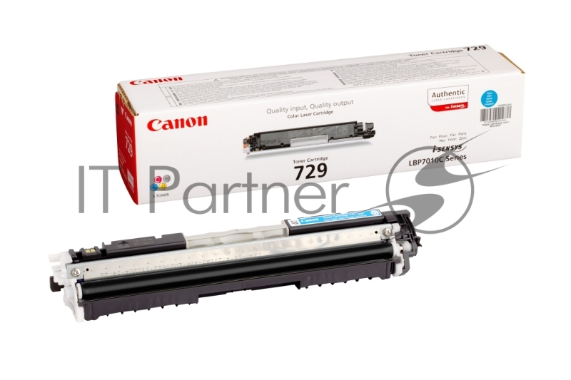 Тонер-картридж Canon Cartridge 729C (4369B002) голубой для LBP-7010C/7018C 1000 стр.