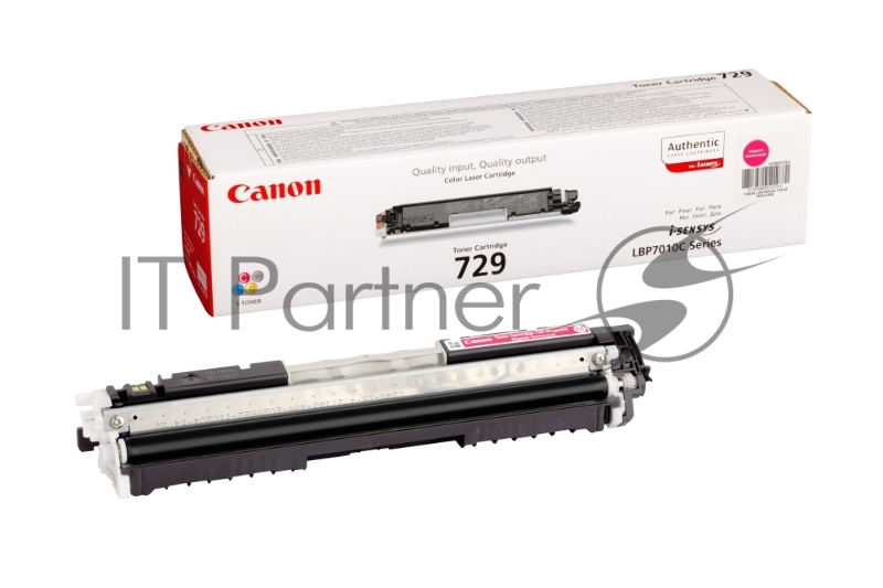 Тонер-картридж Canon Cartridge 729M (4368B002) пурпурный для LBP-7010C/7018C 1000 стр.