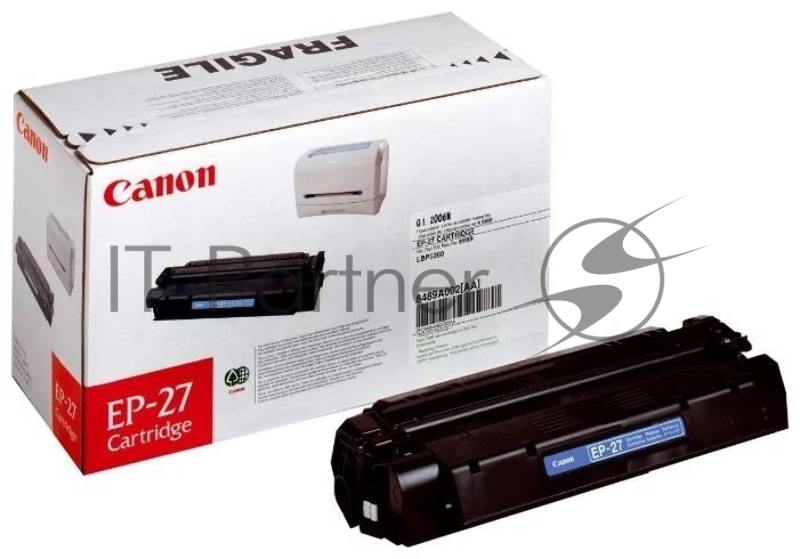 Тонер-картридж Canon EP-27 (98489A002), черный для LBP-3200/MF3110/MF5630/ MF5650/MF5730/MF5750/MF5770 2500 стр.