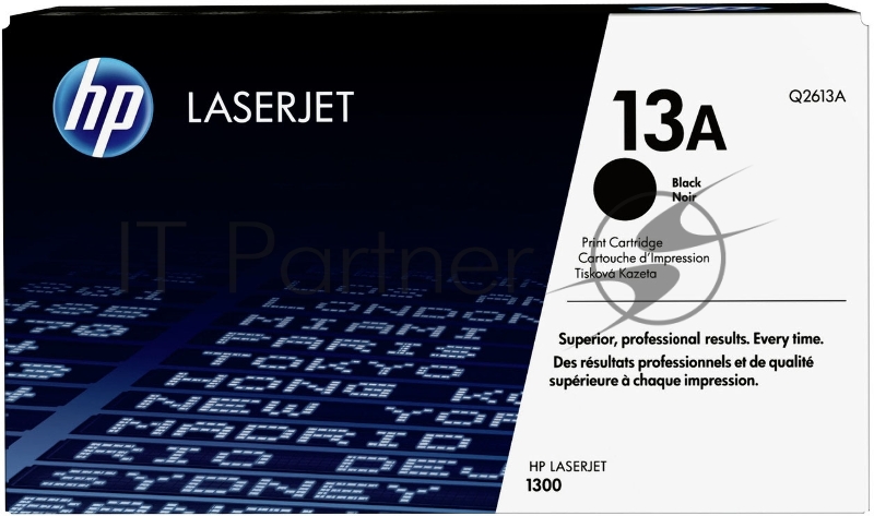 Тонер-картридж HP Q2613A черный LaserJet 1300 (2 500 стр.)