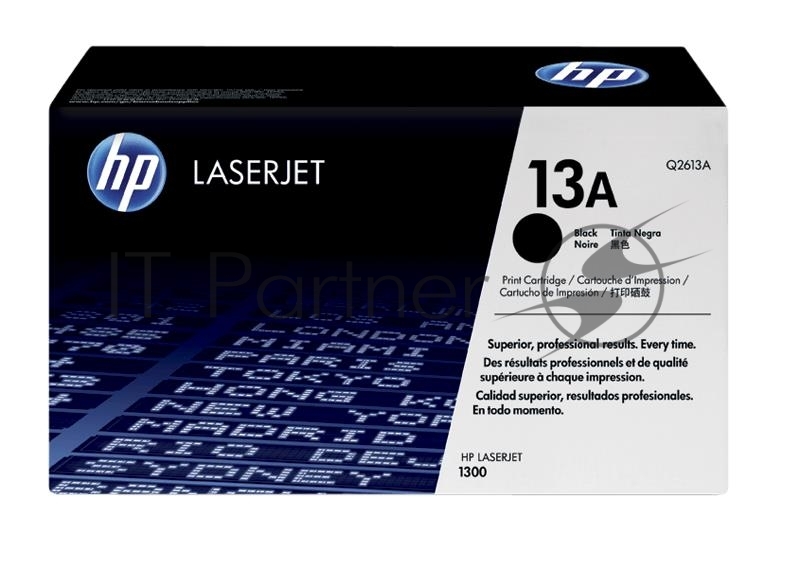 Тонер-картридж HP Q2613A черный LaserJet 1300 (2 500 стр.)