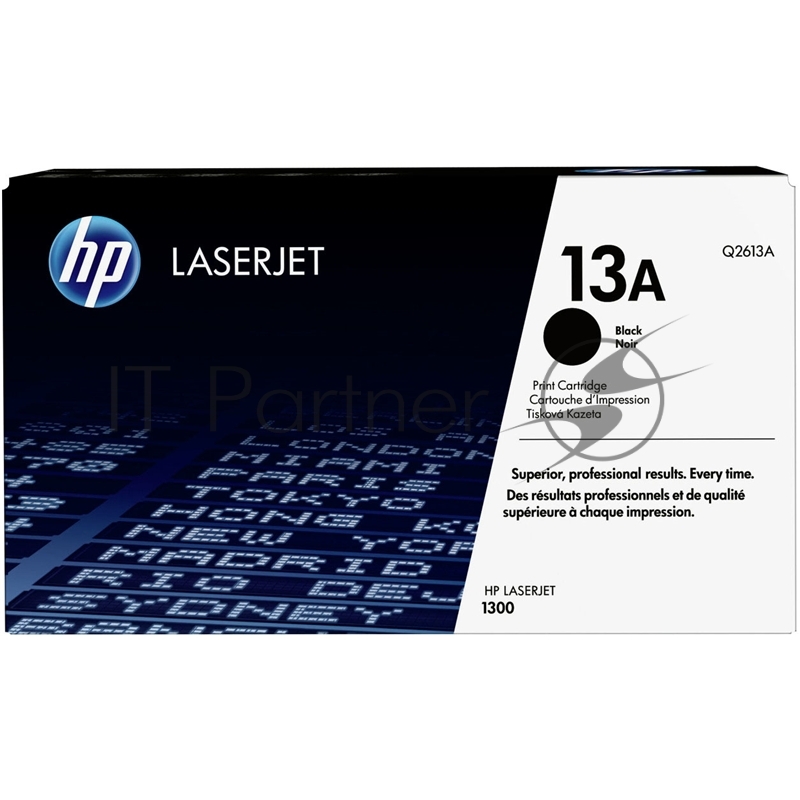 Тонер-картридж HP Q2613A черный LaserJet 1300 (2 500 стр.)