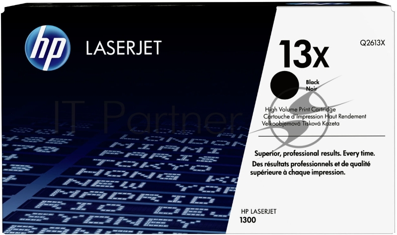 Тонер-картридж HP Q2613X черный LJ 1300 (4 000 стр.)