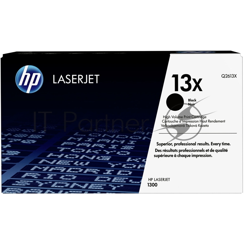 Тонер-картридж HP Q2613X черный LJ 1300 (4 000 стр.)