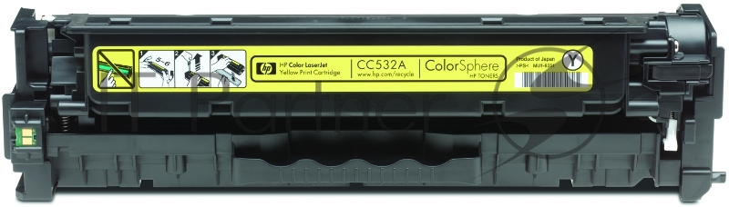 Тонер-картридж HP CC532A желтый для LJ CP2025/CM2320 2800стр.