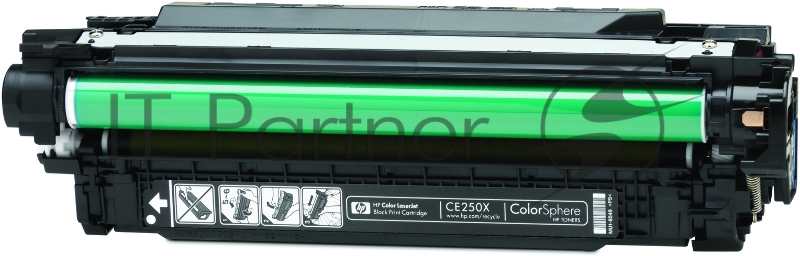 Тонер-картридж HP CE250X черный для CLJ CM3530/CP3525 10500стр.