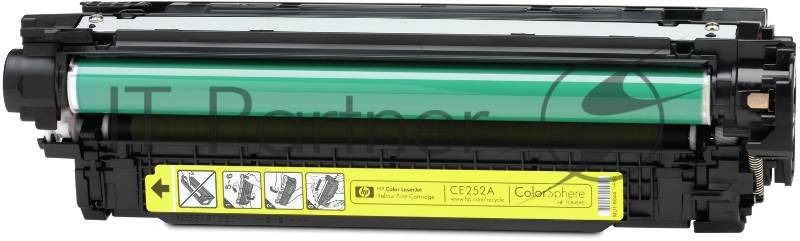Тонер-картридж HP CE252A желтый для CLJ CM3530/CP3525 7000стр.