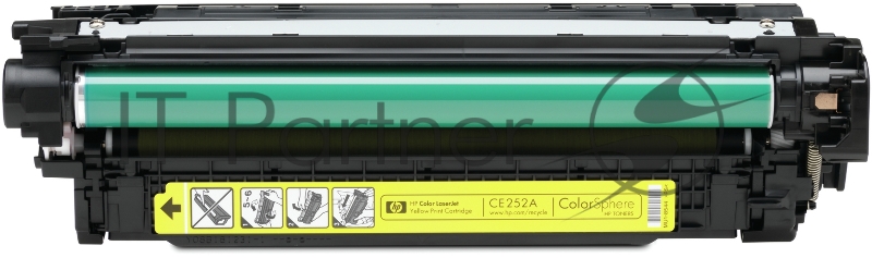 Тонер-картридж HP CE252A желтый для CLJ CM3530/CP3525 7000стр.
