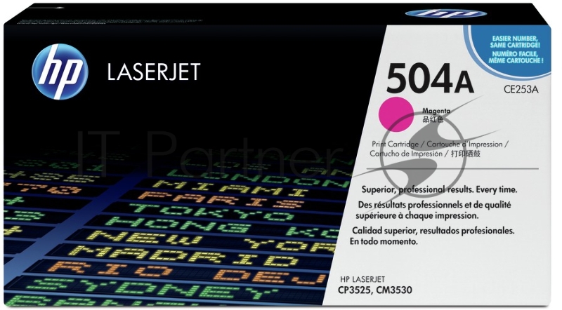 Тонер-картридж HP CE253A пурпурный CLJ CM3530/CP3525 (7000стр.)