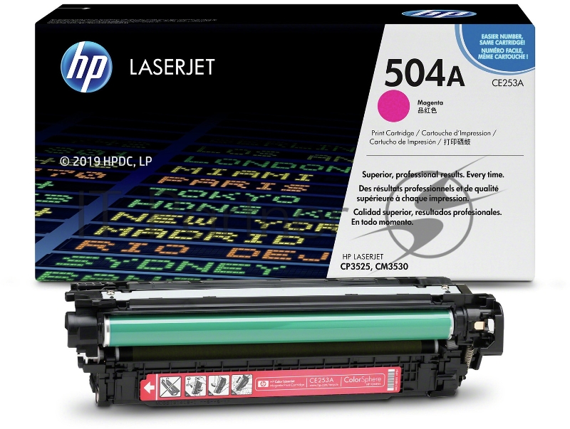 Тонер-картридж HP CE253A пурпурный CLJ CM3530/CP3525 (7000стр.)