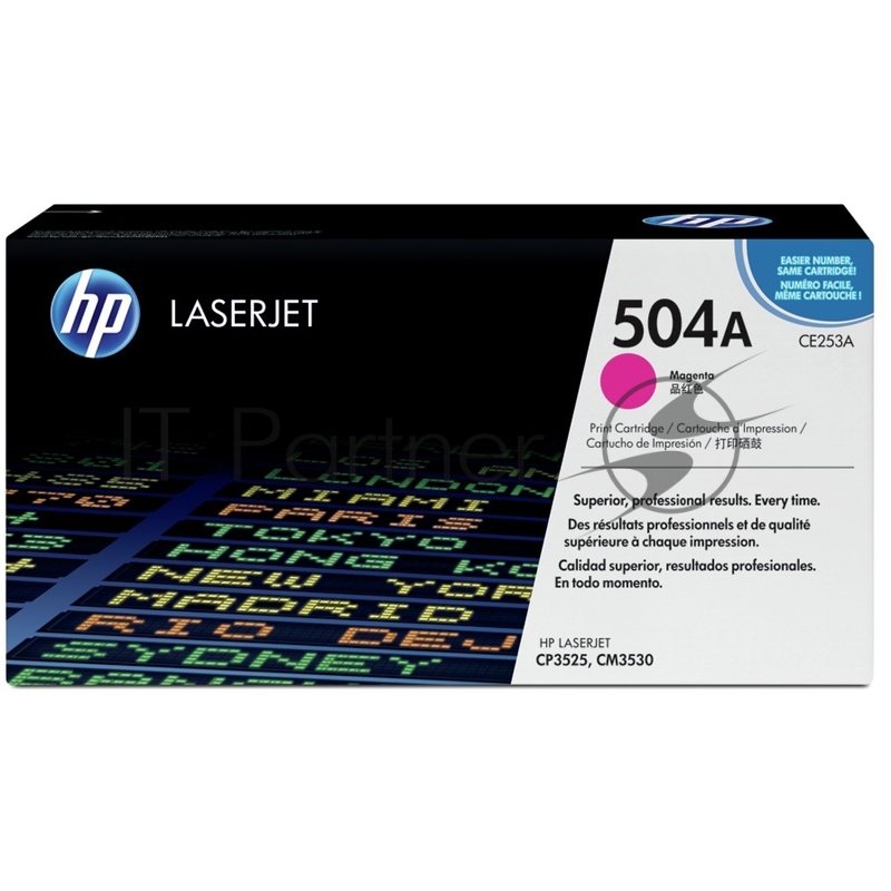Тонер-картридж HP CE253A пурпурный CLJ CM3530/CP3525 (7000стр.)
