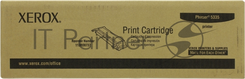 Тонер-картридж XEROX 113R00737 черный для Phaser 5335 (10000 страниц) (Channels)