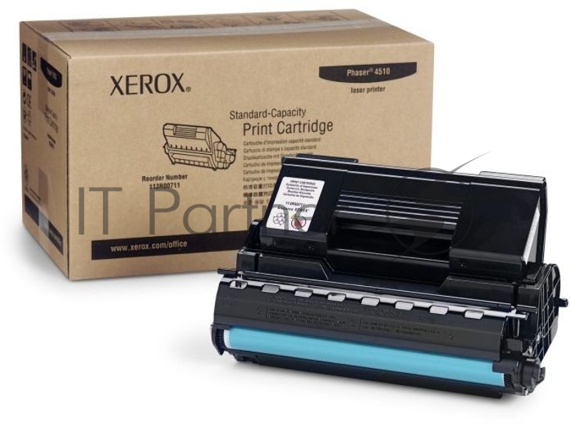 Тонер-картридж Xerox 113R00712 черный для Phaser 4510 19 000 стр.(channels)
