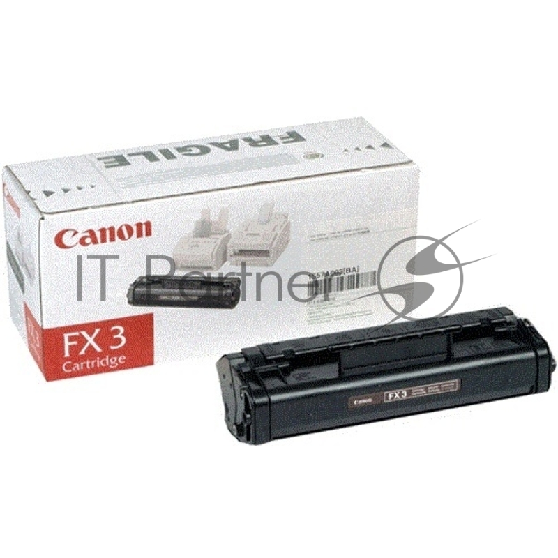 Тонер-картридж Canon FX-3 (1557A003, аналог HP C3906A) черный для FAX L200/L240/L250/L260i/L280/L290 MultiPass L60/L90, для HP LJ 5L/6L/3100/3150 2700 стр.