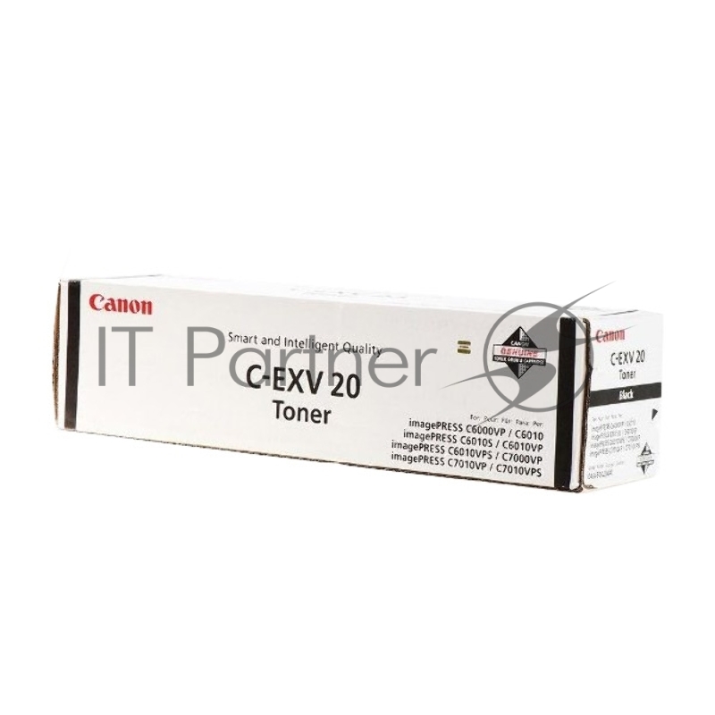 Тонер-картридж CANON C-EXV20 TONER BK тонер черный