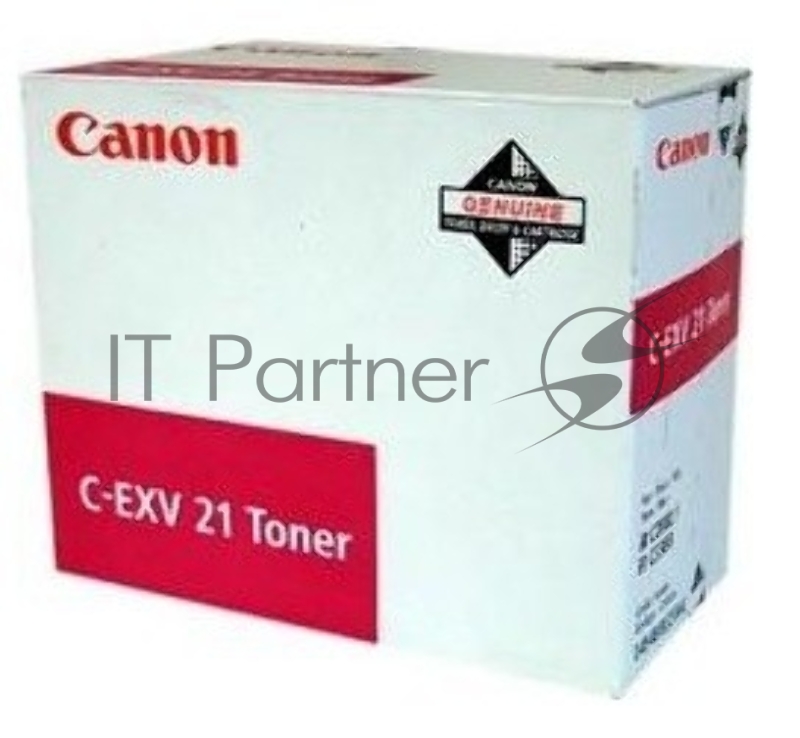 Тонер-картридж Canon C-EXV21 0454B002 пурпурный туба 260гр. для принтера IRC2880/3380/3880