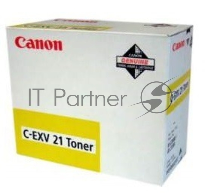 Тонер-картридж Canon C-EXV21 0455B002 желтый для принтера IRC2880/3380/3880 туба 260гр.