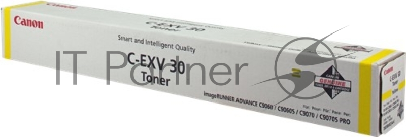 Тонер-картридж CANON C-EXV30 желтый для С9ХХХ