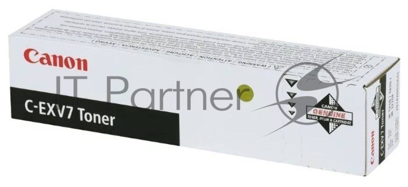 Тонер-картридж Canon C-EXV7 7814A002 черный туба 300гр. для копира iR1210/1230