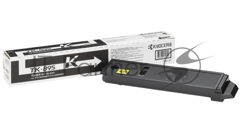 Тонер-картридж Kyocera TK-895K (1T02K00NL0) черный для FS-C8020MFP/C8025MFP/FS-C8520M 12000 стр