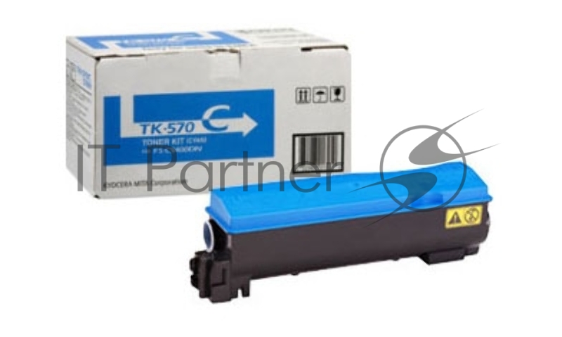 Тонер-картридж Kyocera TK-570C (1T02HGCEU0) голубой для FS-C5400DN/7035CDN 12000 стр.