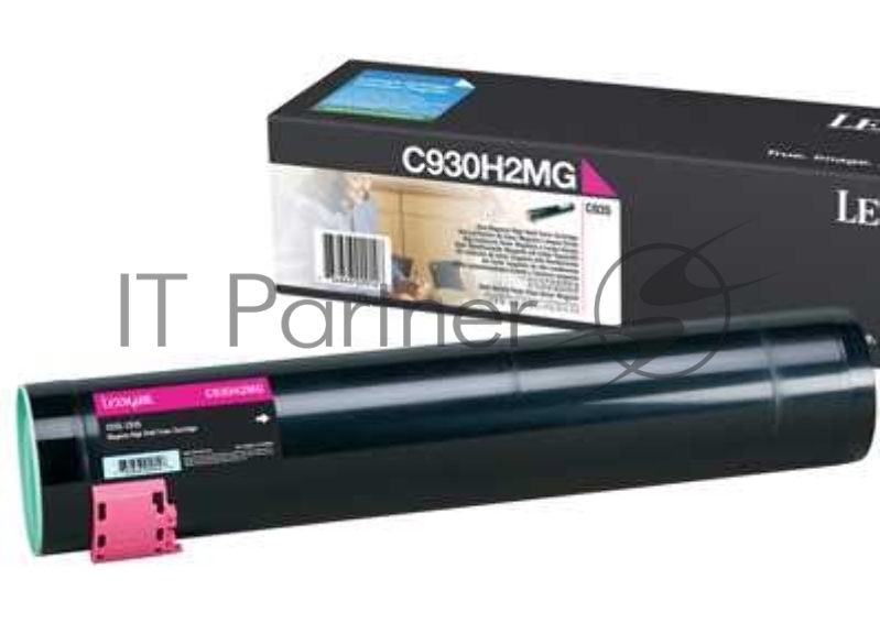 Тонер-картридж Lexmark C930H2MG пурпурный для С930 24 000 стр