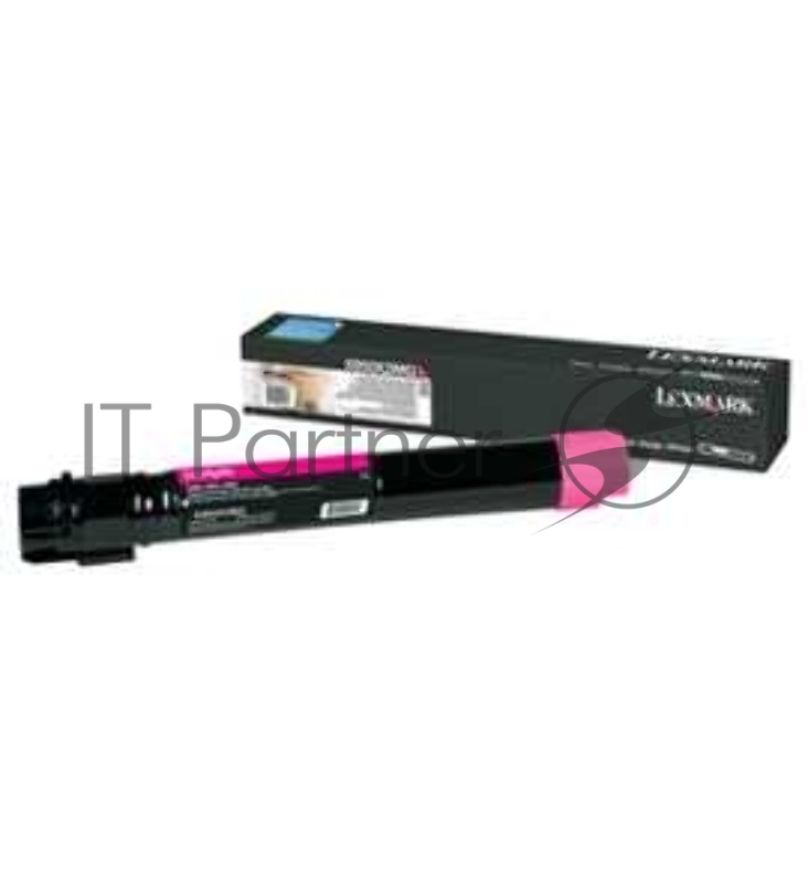 Тонер-картридж Lexmark розовый для X950, X952, X954