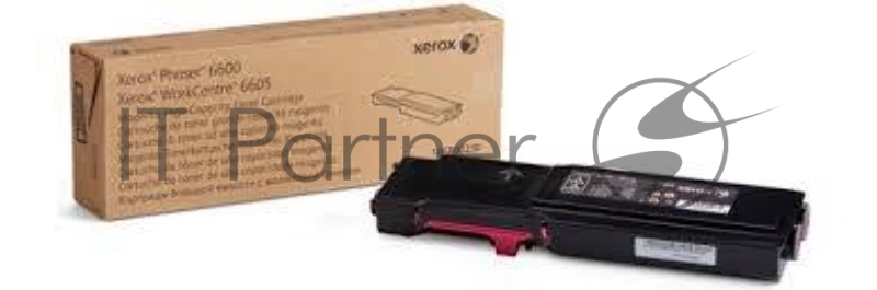 Тонер-картридж Xerox 106R02250 пурпурный для Phaser Xerox 6600/WC 6605 2000 стр. (Channels)
