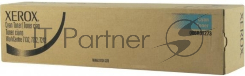 Тонер-картридж Xerox 006R01273 голубой для Xerox WC 7132 (8000стр.)