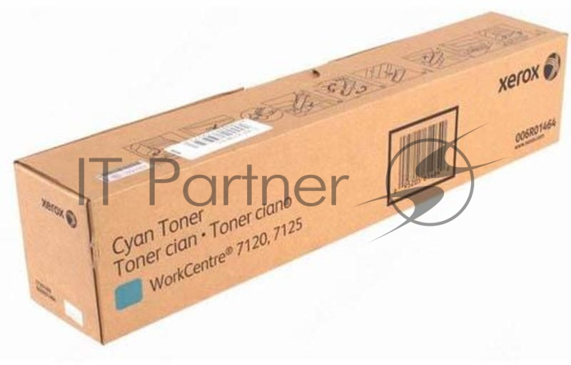 Тонер-картридж XEROX 006R01464 голубой (DMO Sold) для Xerox WC7120 (15K) {GMO}