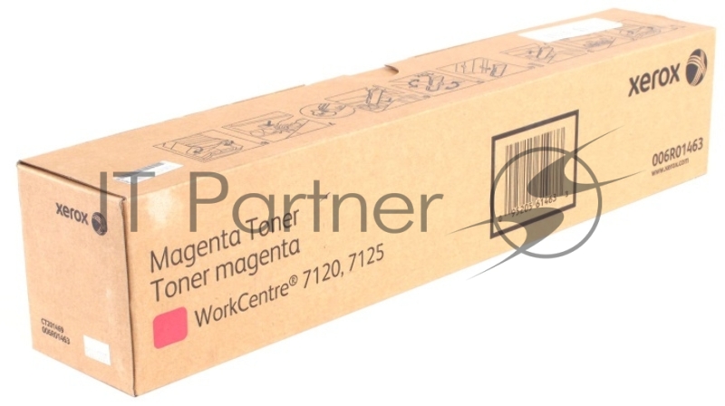 Тонер-картридж XEROX 006R01463 пурпурный (DMO Sold) для Xerox WC7120 (15K) {GMO}