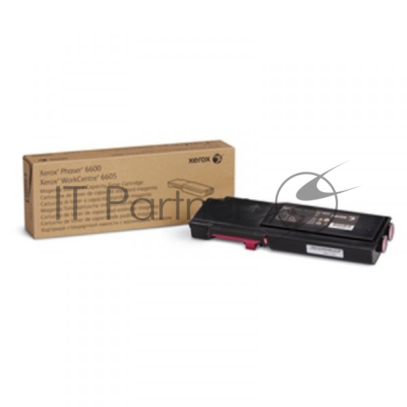Тонер-картридж XEROX 106R02234 пурпурный для XEROX Phaser 6600/WC 6605 (6000 стр)(Channels)