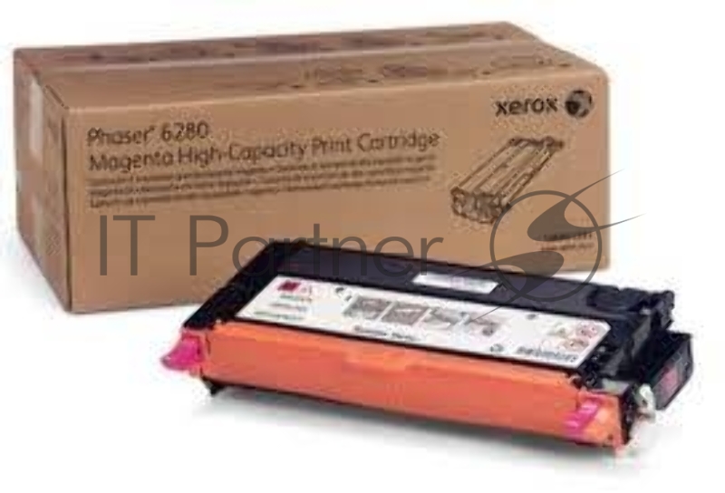 Тонер-картридж Xerox 106R01401 пурпурный для Phaser 6280 (5900 стр.)(Channels)