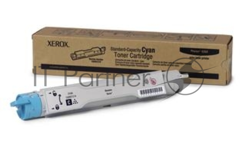 Тонер Картридж Xerox 106R01214 голубой,cyan (5000 стр.) для Phaser 6360 (Channels)