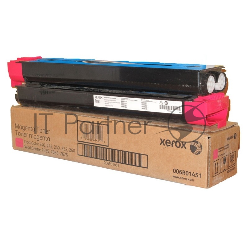 Тонер-картридж XEROX DC 240/250/242/252/ WC 7655/7665 пурпурный 2 шт.