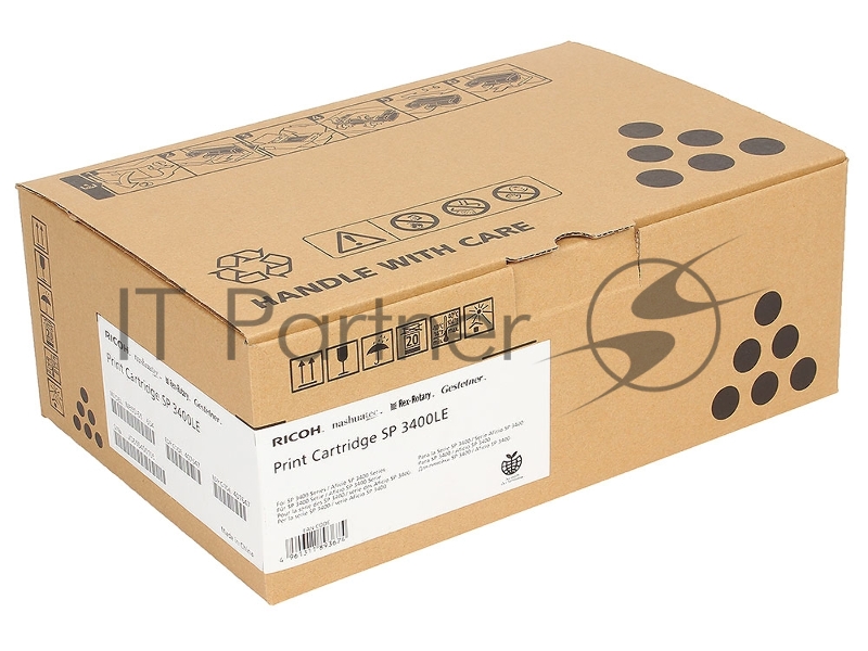 Тонер-картридж Ricoh тип SP3400LE черный для Aficio SP3400N/SP3410DN/SP3400SF/SP34 SP3500N/SP3510DN/SP3500SF/SP35 2500 отпечатков